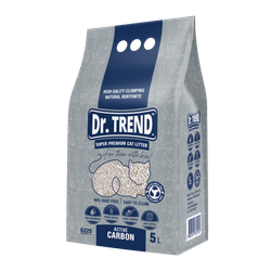 Dr. Trend super premium żwirek dla kota - Active Carbon 10 L